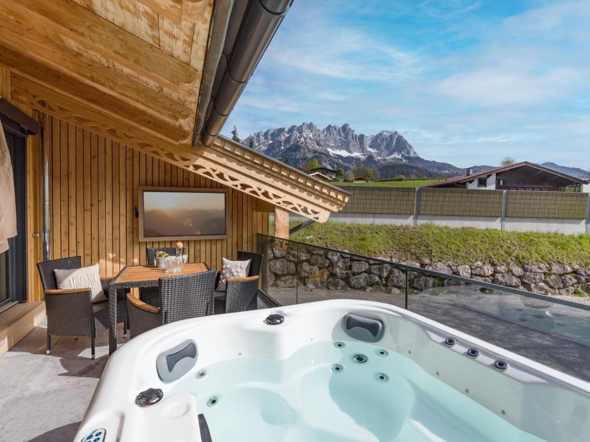 Dorfkaiser Appartements Going am Wilden Kaiser Eksteriør bilde